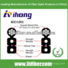 2-Fiber cheap Self-Supporting FTTH Drop Aerial Optical Fiber Cable